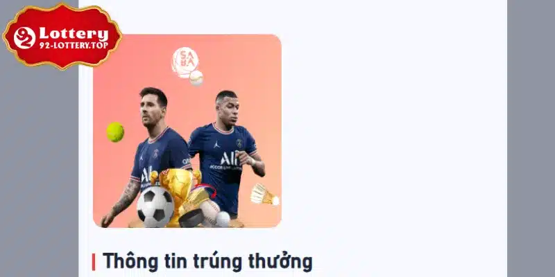 Đối tác uy tín trong mục thể thao tại 92Lottery 